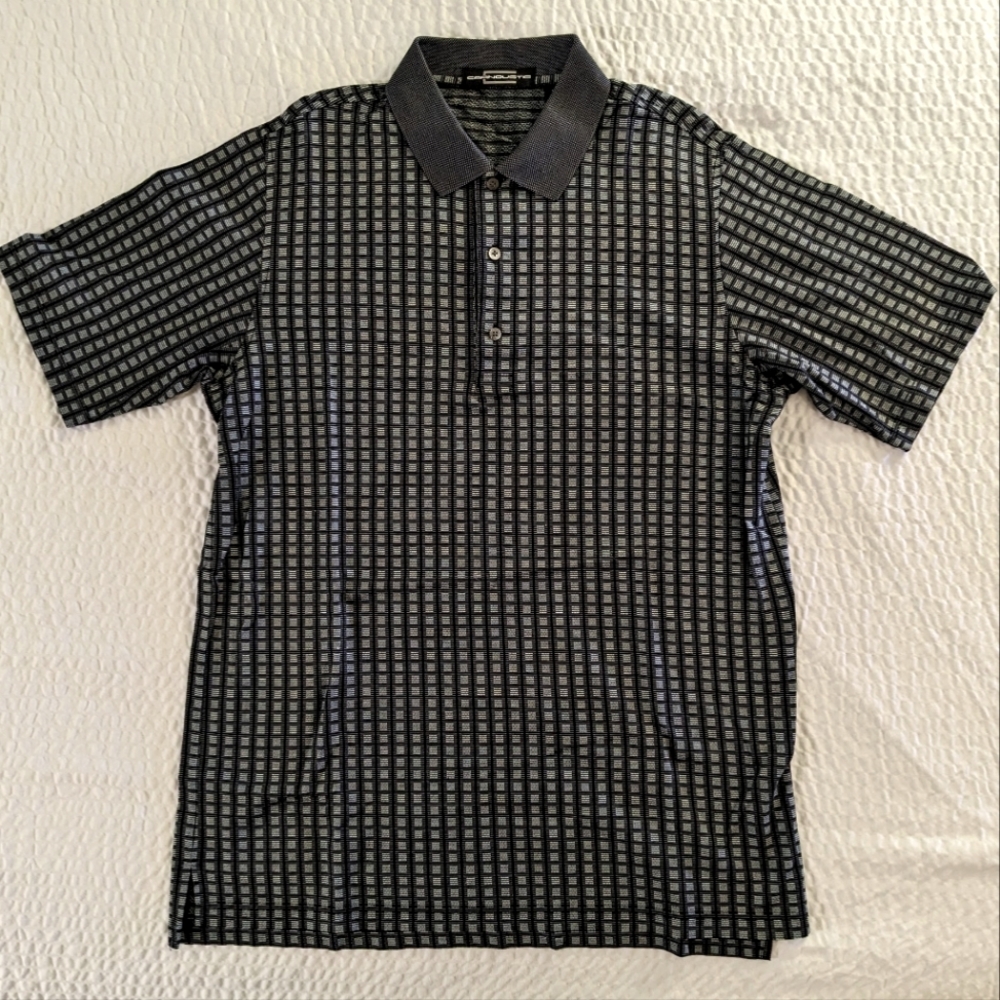 Carnoustie Men's Short Sleeve 100% Mercerized Cotton 3 Button Polo Shirt